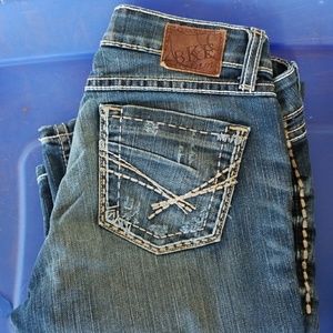 Buckel boot cut jeans